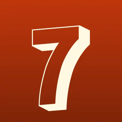7 шагов, продуктовый мини-маркет, лого-визитка