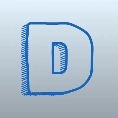 D. U. E. T., салон-парикмахерская, лого-визитка