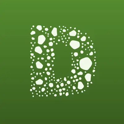 DNS, сеть цифровых супермаркетов, лого-визитка